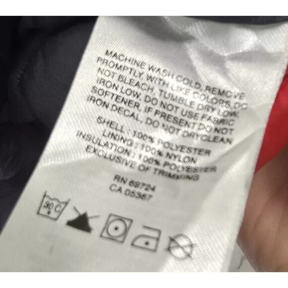 Columbia Jacket Boys 2T Red Coat Youth Powder Light Puffer Hooded Synthetic - Picture 11 of 14